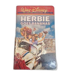 Herbie Goes Bananas Disney VHS New Plastic Sealed